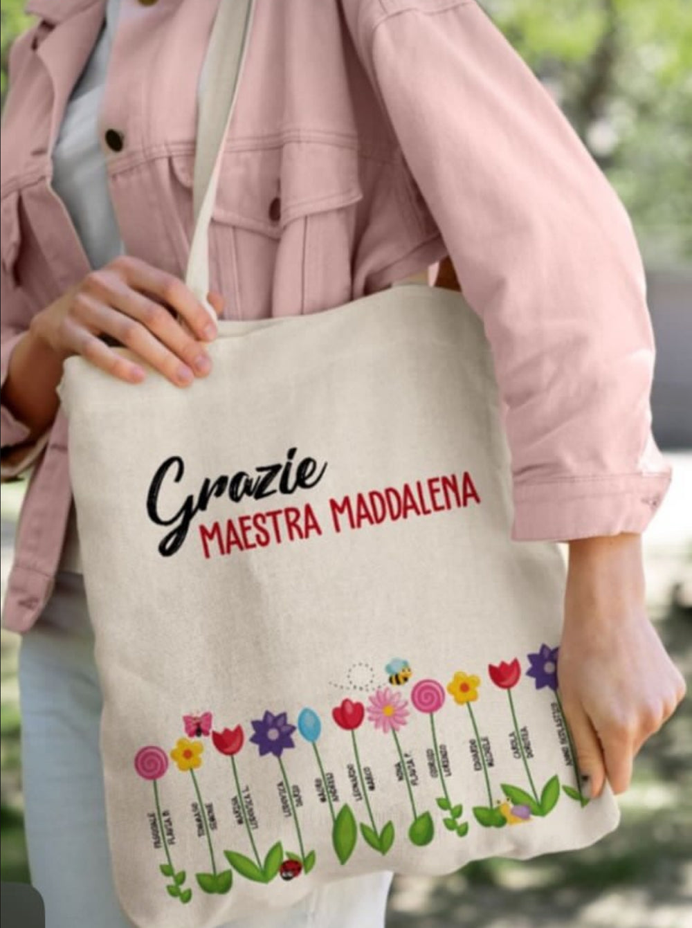 Shopper in cotone personalizzata