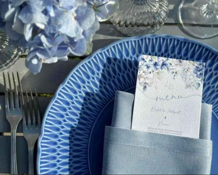 
                      
                        Menù Segnaposto Fiori Blu
                      
                    