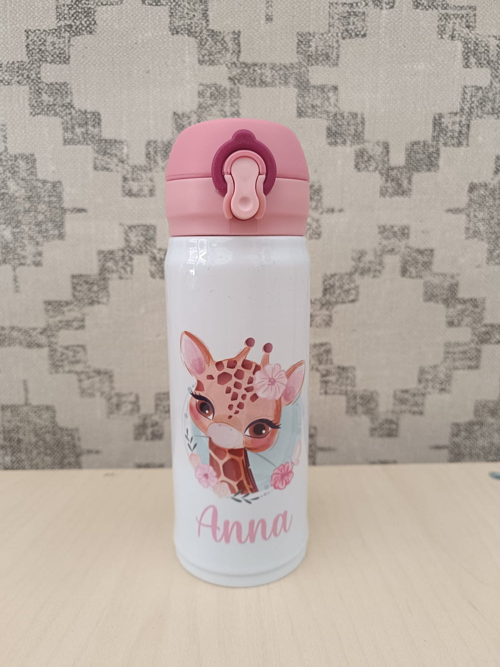 Borraccia Termica in Acciaio Giraffa - 300ml