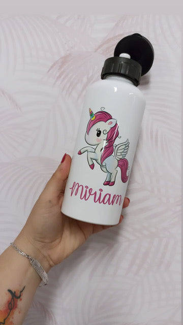 Borraccia termica in acciaio inox 500ml personalizzata con arcobaleno