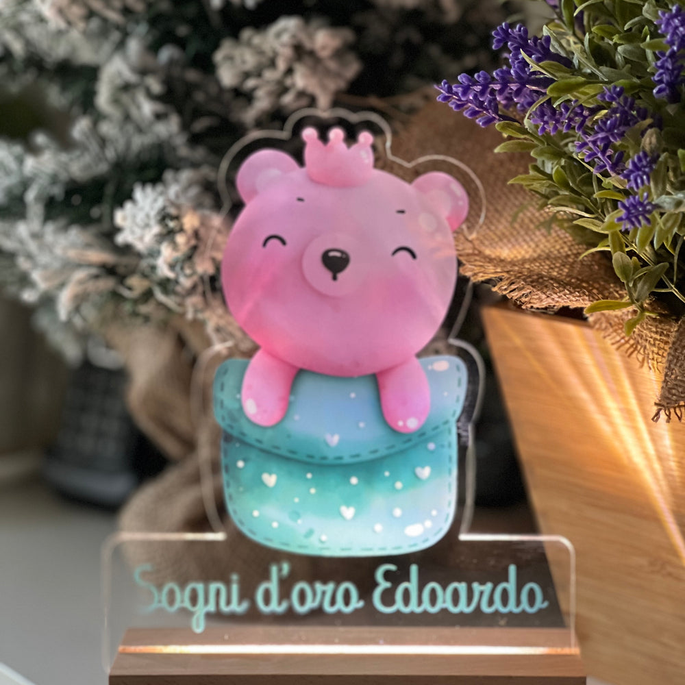 
                      
                        Lampada LED Orso personalizzata
                      
                    