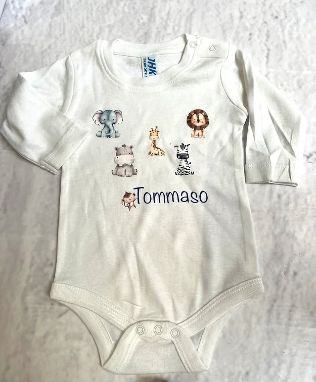 
                      
                        Body Neonato personalizzato manica corta
                      
                    