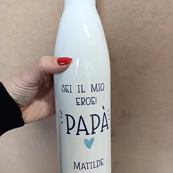 Borraccia termica 500ml personalizzata per papà