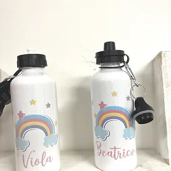 Borraccia in Alluminio 400 ml Arcobaleno