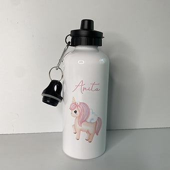 Borraccia in Alluminio 400 ml Personalizzata con Unicorno