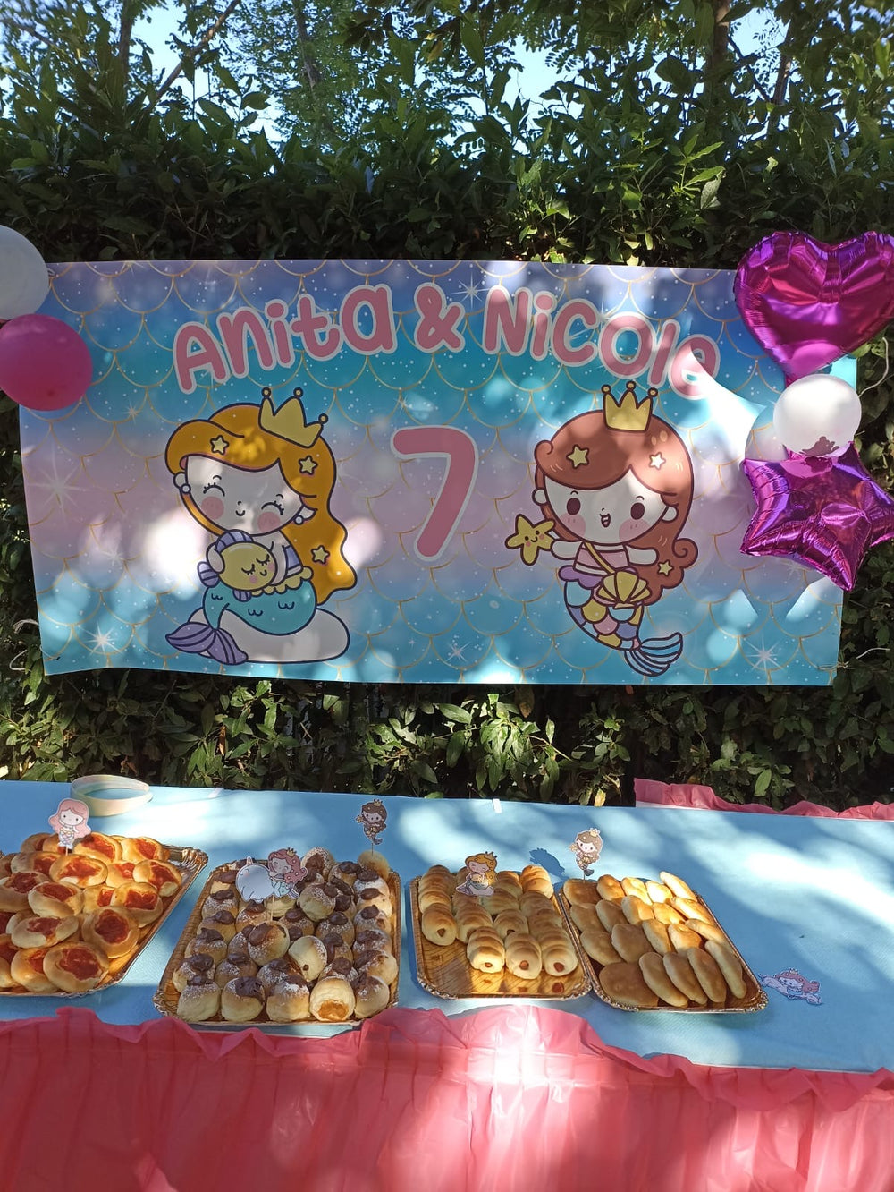 Banner per sfondo festa di Compleanno