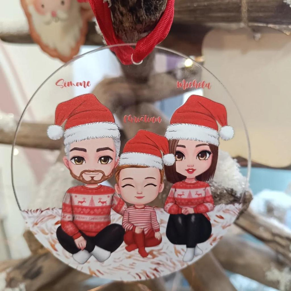 
                      
                        Pallina di Natale Famiglia con Avatar
                      
                    