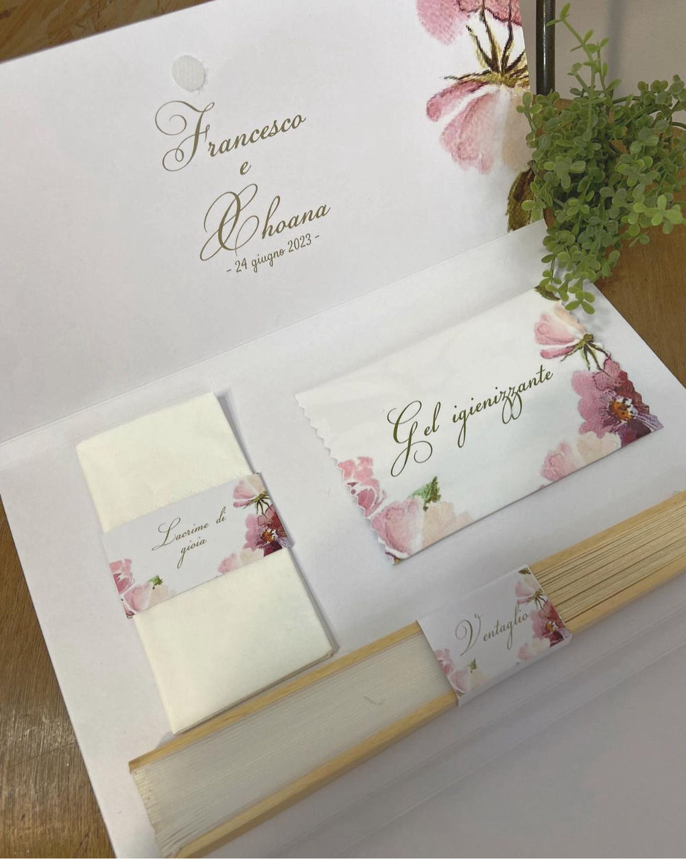 Wedding box personalizzata