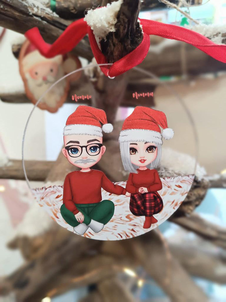 
                      
                        Pallina di Natale Famiglia con Avatar
                      
                    