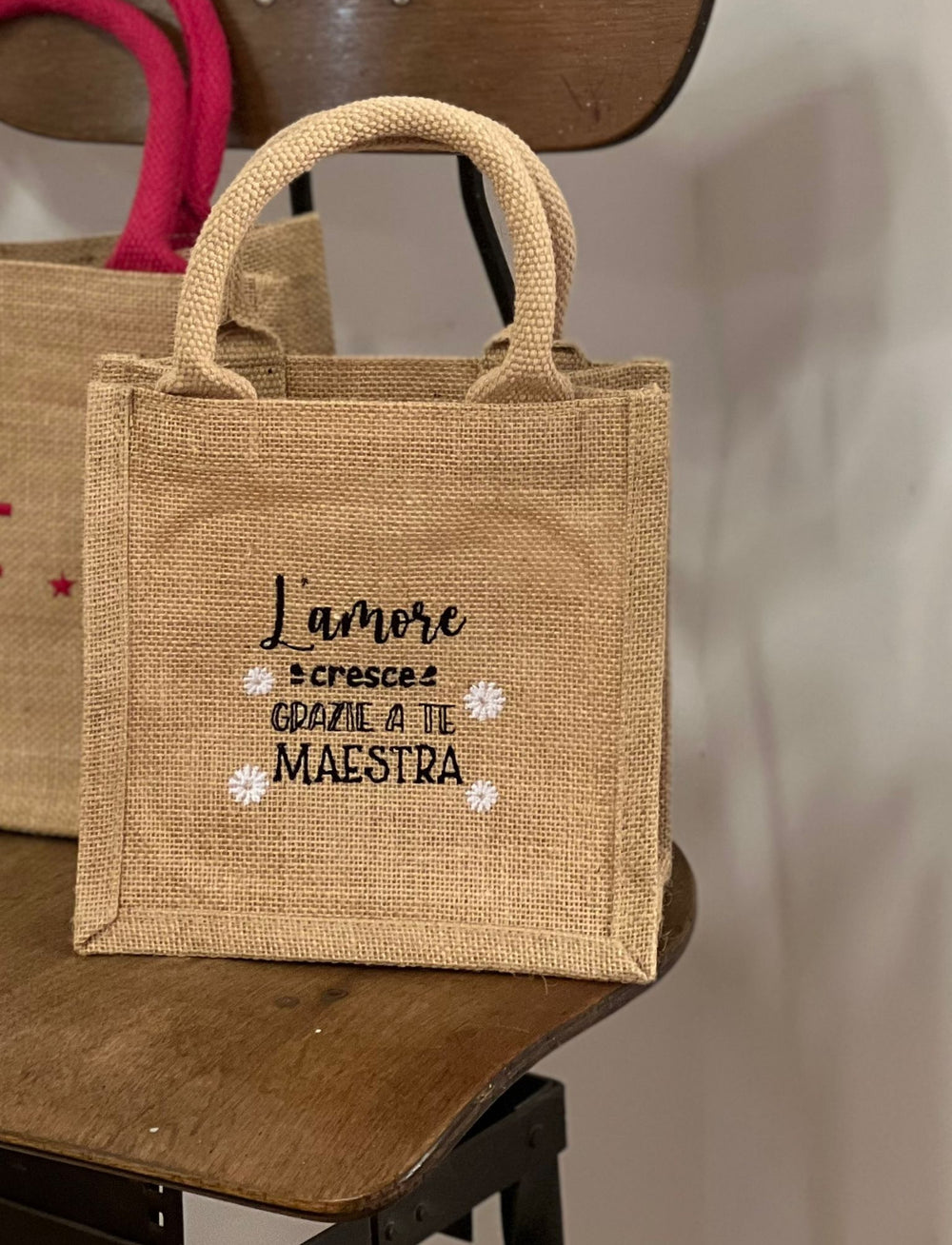 Borsa mini iuta - Maestra