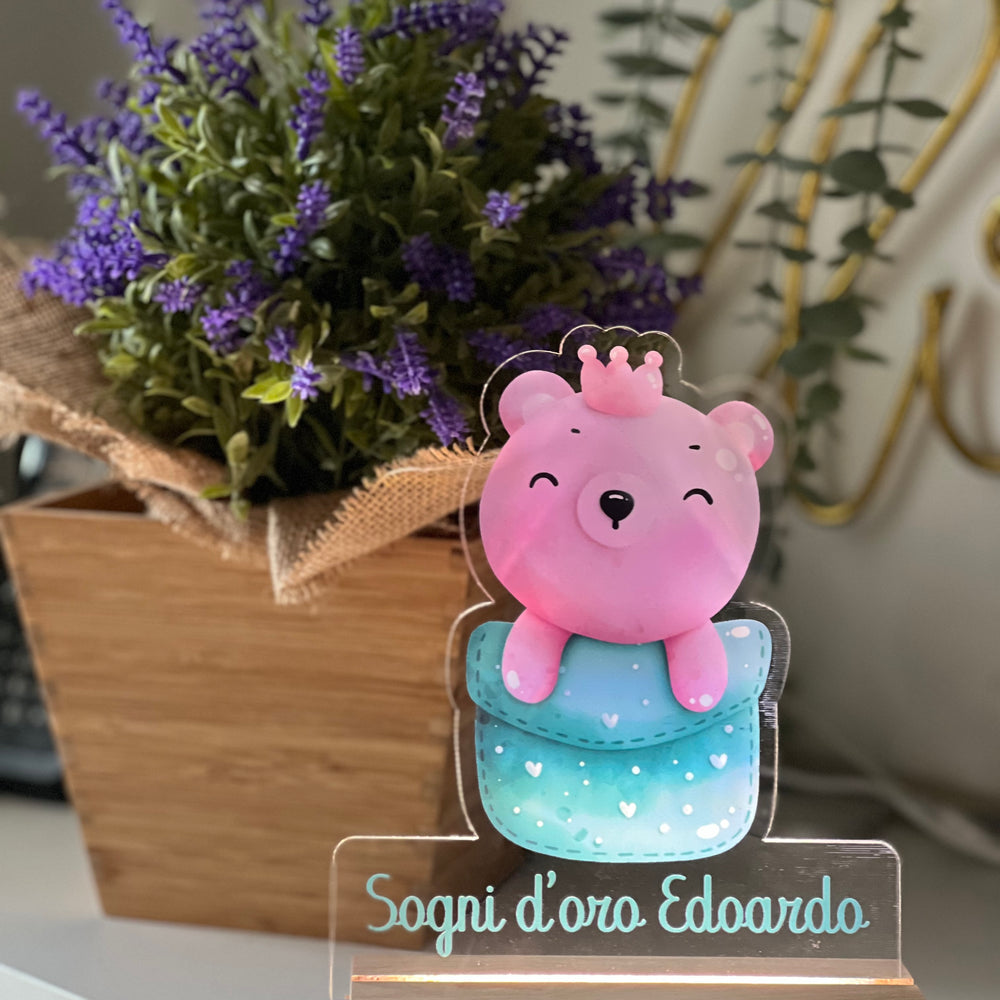 
                      
                        Lampada LED Orso personalizzata
                      
                    