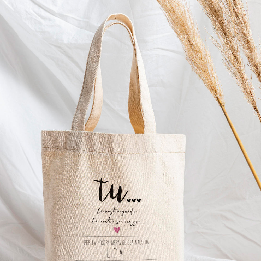 
                      
                        Shopper in canvas personalizzata
                      
                    
