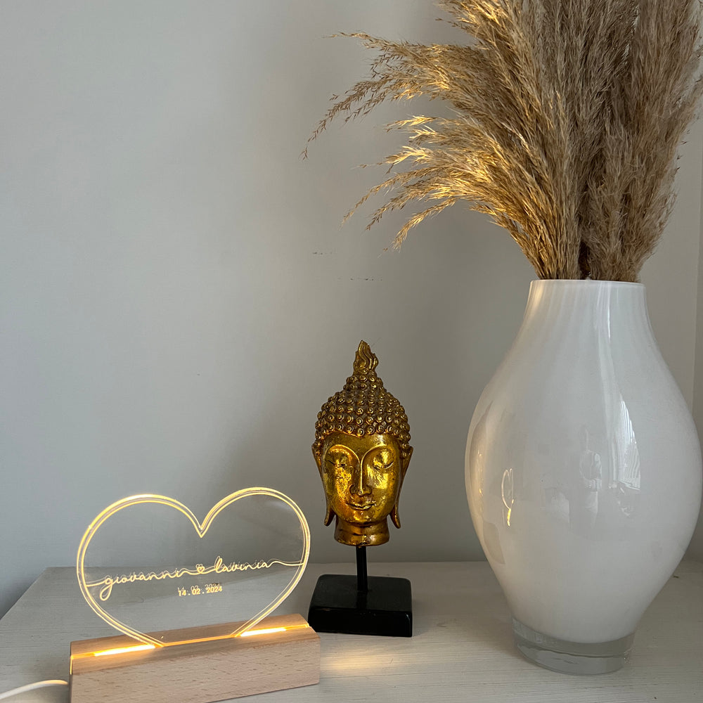 
                      
                        Lampada LED cuore personalizzata
                      
                    