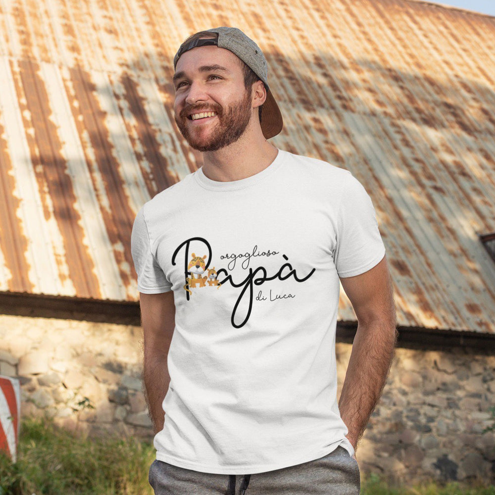 
                      
                        t-shirt bianca - Festa del Papa'
                      
                    
