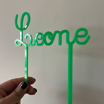 
                      
                        Cake topper in plexiglass
                      
                    