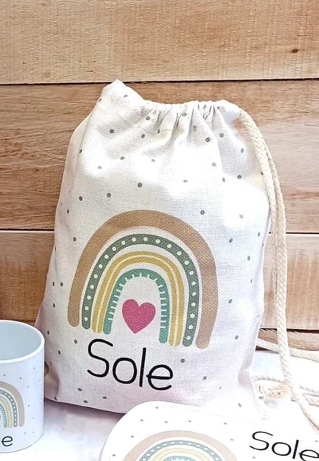 Sacca in Canvas Personalizzata