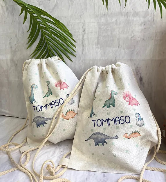 Sacca in Canvas Personalizzata