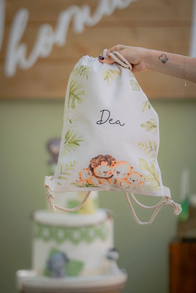Sacca in Canvas Personalizzata