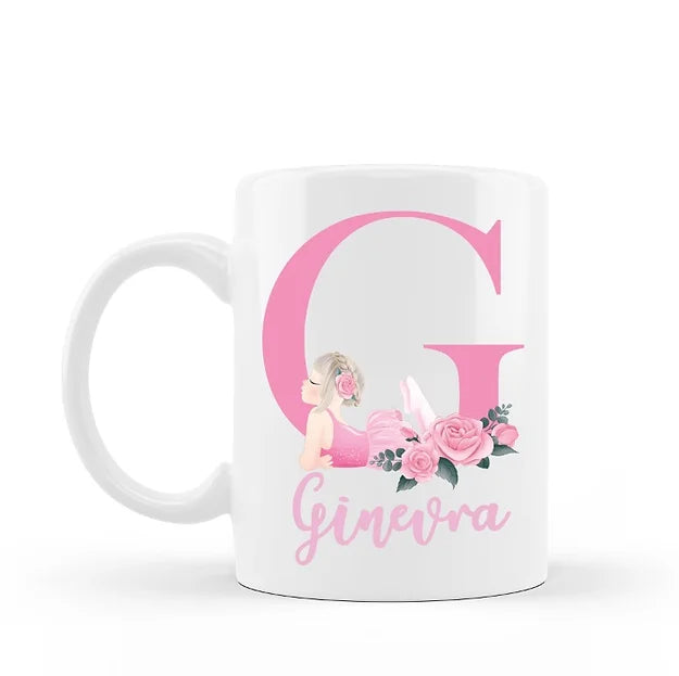 Tazza Personalizzata in Ceramica con Ballerina - Idee regalo