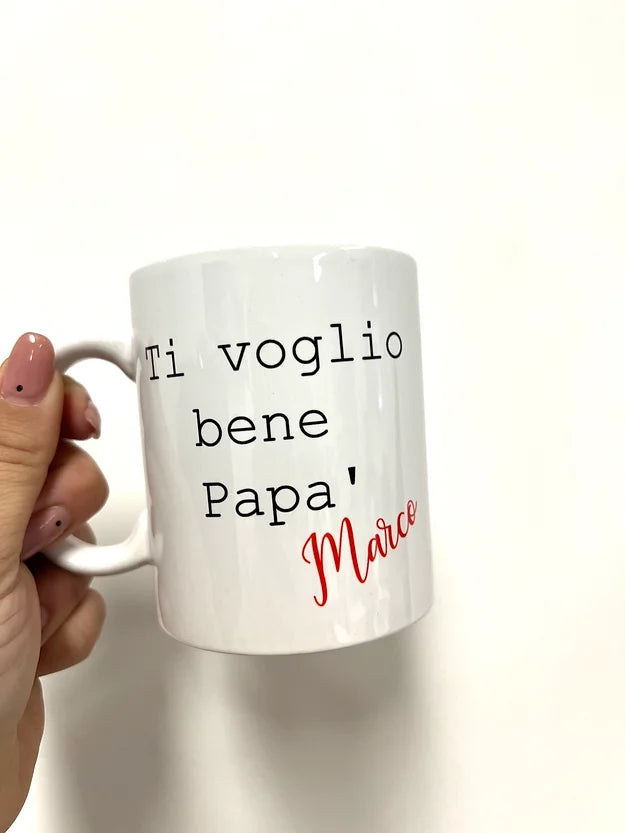 Tazza in Ceramica Personalizzata per Papà _ Idee regalo