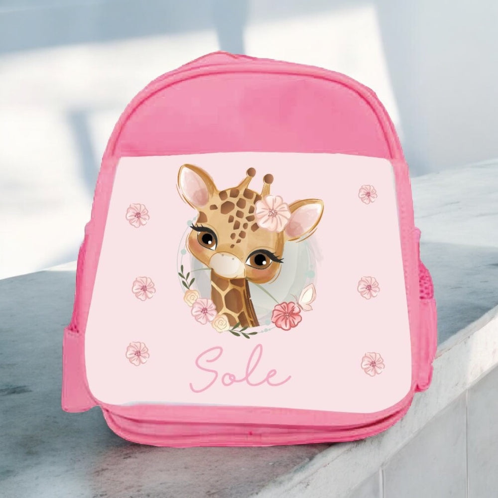 Zaino Materna per Bimba giraffa personalizzato