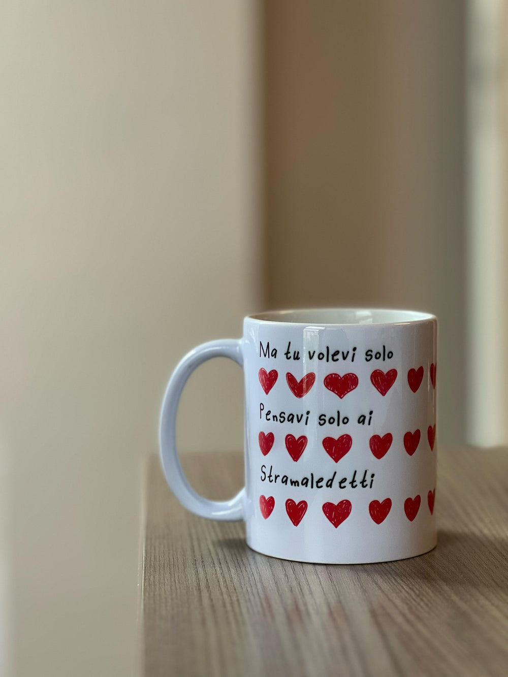 Tazza in Ceramica Cuoricini - Idee regalo