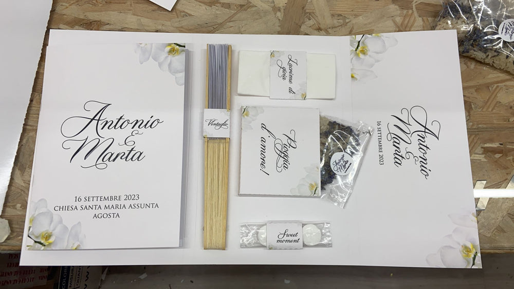 Wedding box personalizzata