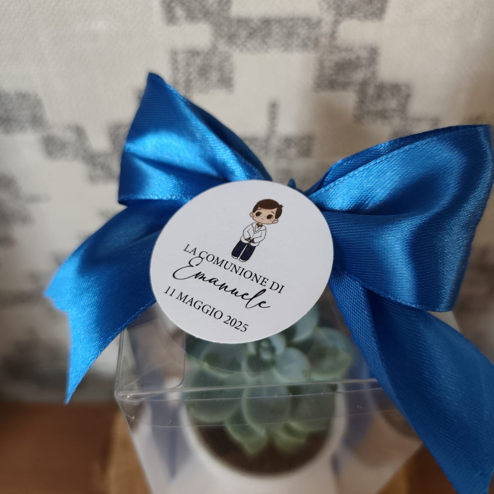 
                      
                        bomboniera con vasetto personalizzato
                      
                    