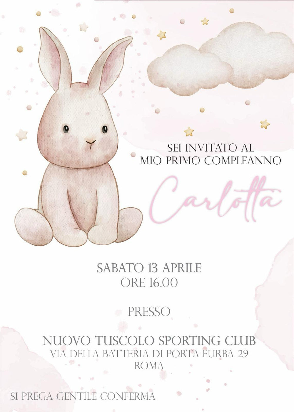 Invito digitale Compleanno
