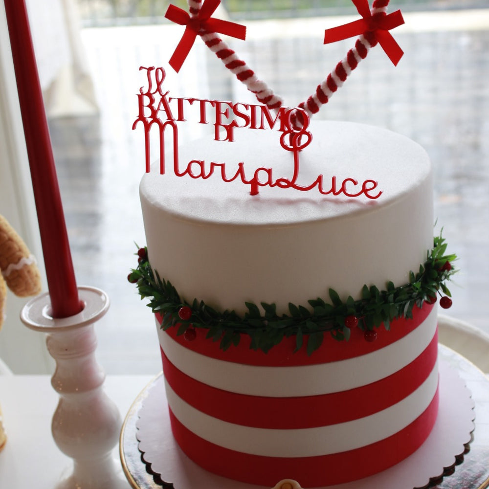
                      
                        Cake topper in plexiglass
                      
                    