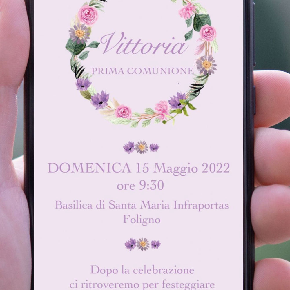 
                      
                        INVITO DIGITALE - comunione
                      
                    
