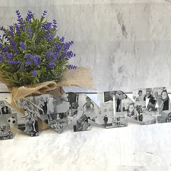 Scritta Nonna in Plexiglass con foto - Idee regalo