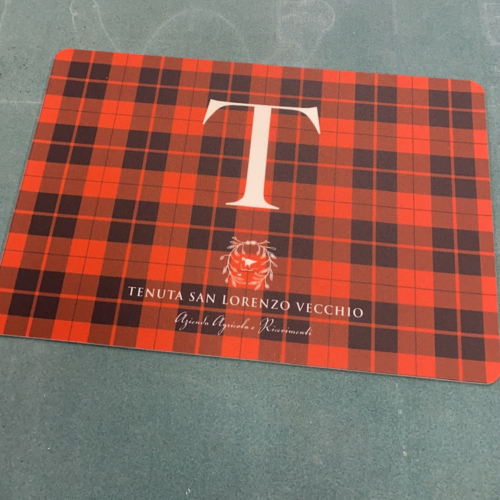 
                      
                        Tovaglietta pvc con logo - Per le Aziende
                      
                    